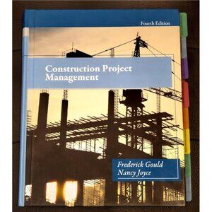 Construction Project Management 4th Edition NEW